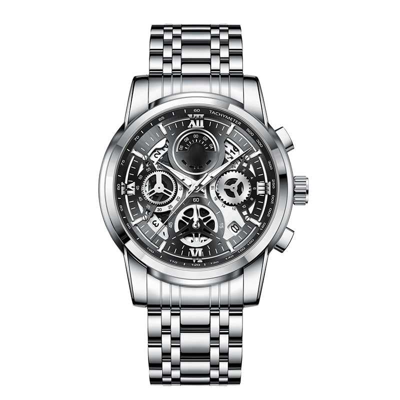 ⌚ LIMITED-TIME 50% OFF! ✨ Men's Classic Quartz Watch – Durable Band, Timeless Style 🖤