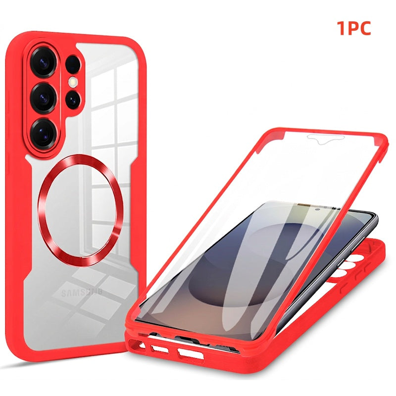 ๐ฑ 2026 Sale โ Over 66,000 Sold!๐ฅ Magnetic Full Coverage Phone Case โ Shock Buffer Edge ๐ก๏ธ