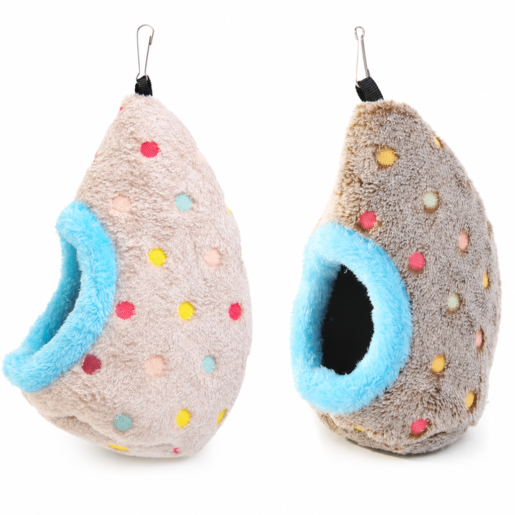 📢📢40% OFF !! ⏰ Hanging Bird Nest Hammock – Warm cotton & egg‑shaped comfort ✨