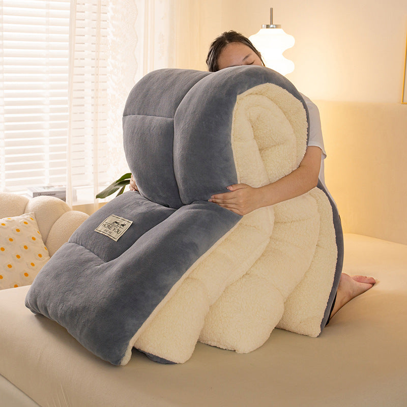 ✨ Thick Warm Milk Velvet Winter Comforter & Ultra-Soft Fleece Duvet Insert – Rapid 3-Second Thermal Lock, Zero-Pressure Down-Alternative Loft, Masterful Box-Quilted Anti-Shift Construction & Silky Anti-Static Touch – 3 Sizes 4 Colors ❄️