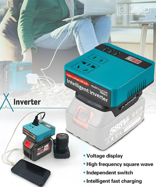 🧰️Smart inverter with lithium battery