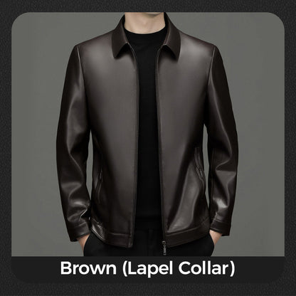 ⏳Limited-time 50% off⏰Men's Classic Leather Jacket🧥