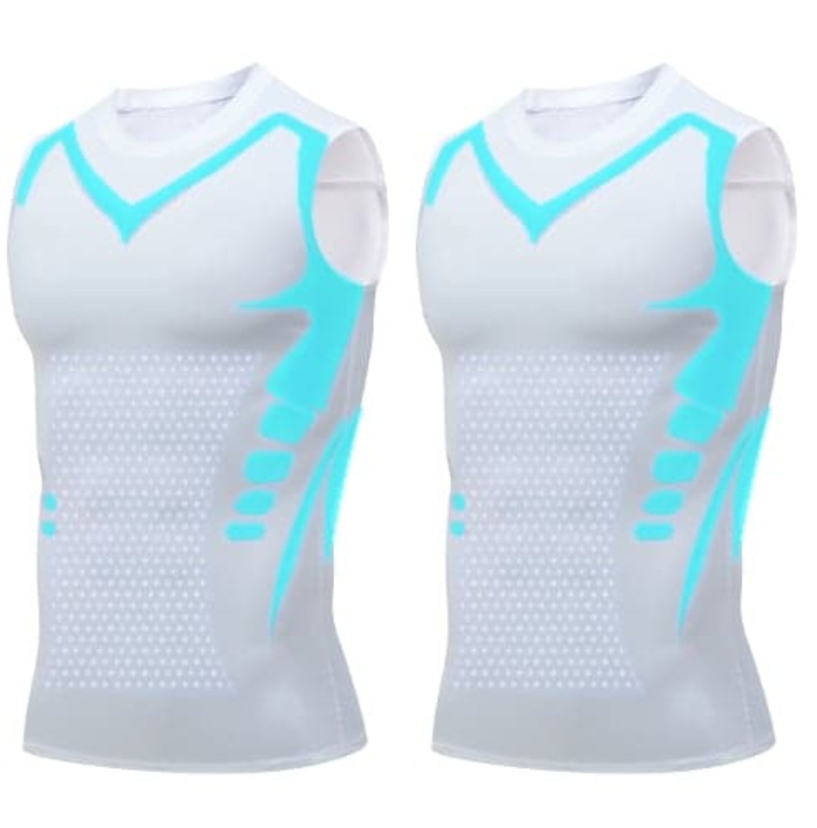 🔥 50% OFF NOW! 💪 Ionic Shaping Vest – Compression & Cooling – Body Contouring & Sleeveless – Invisible Under Clothes 🕶️