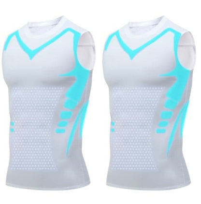 🔥 50% OFF NOW! 💪 Ionic Shaping Vest – Compression & Cooling – Body Contouring & Sleeveless – Invisible Under Clothes 🕶️