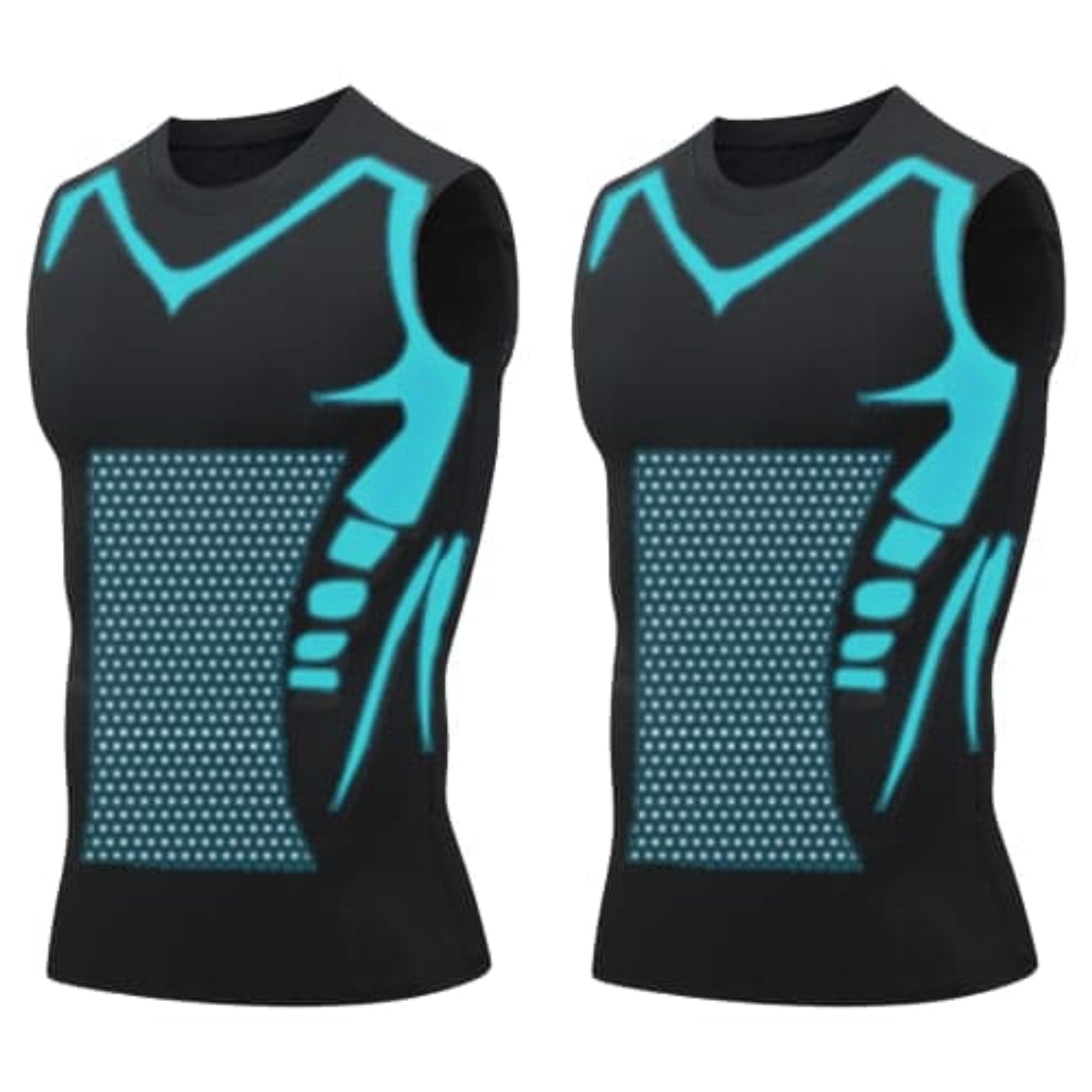 🔥 50% OFF NOW! 💪 Ionic Shaping Vest – Compression & Cooling – Body Contouring & Sleeveless – Invisible Under Clothes 🕶️