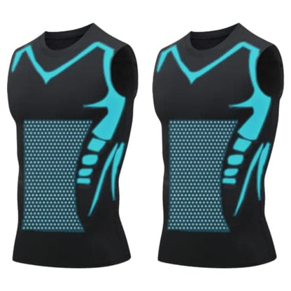 🔥 50% OFF NOW! 💪 Ionic Shaping Vest – Compression & Cooling – Body Contouring & Sleeveless – Invisible Under Clothes 🕶️