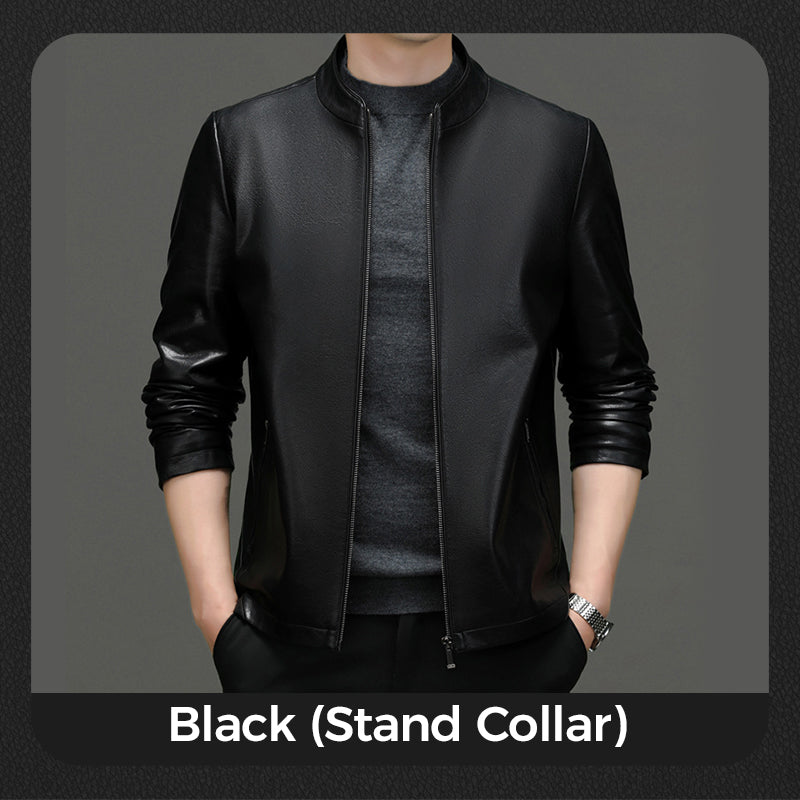 ⏳Limited-time 50% off⏰Men's Classic Leather Jacket🧥