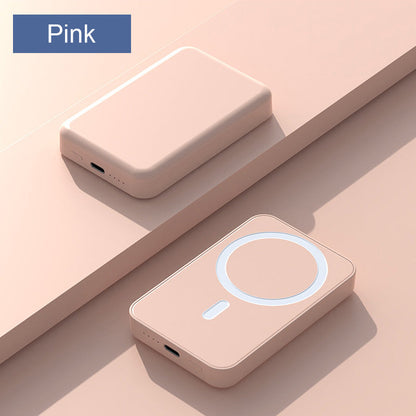 📢📢60%  OFF !! ⏰15W Fast Charge Portable Wireless Magnetic Power Bank