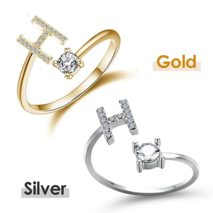 💍 50% OFF NOW! ❤️ Love Initial Ring – Personalized, adjustable & perfect as a meaningful gift for yourself or a loved one ✨