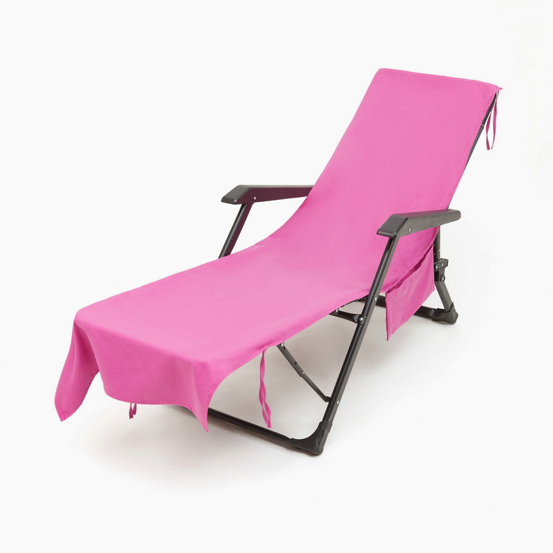 💎 50% OFF! 💎 Sun Lounger Towel with Pockets & Carry Bag – Quick-Dry, Ultra-Absorbent & Wind-Secure Fit 🏖️🧺