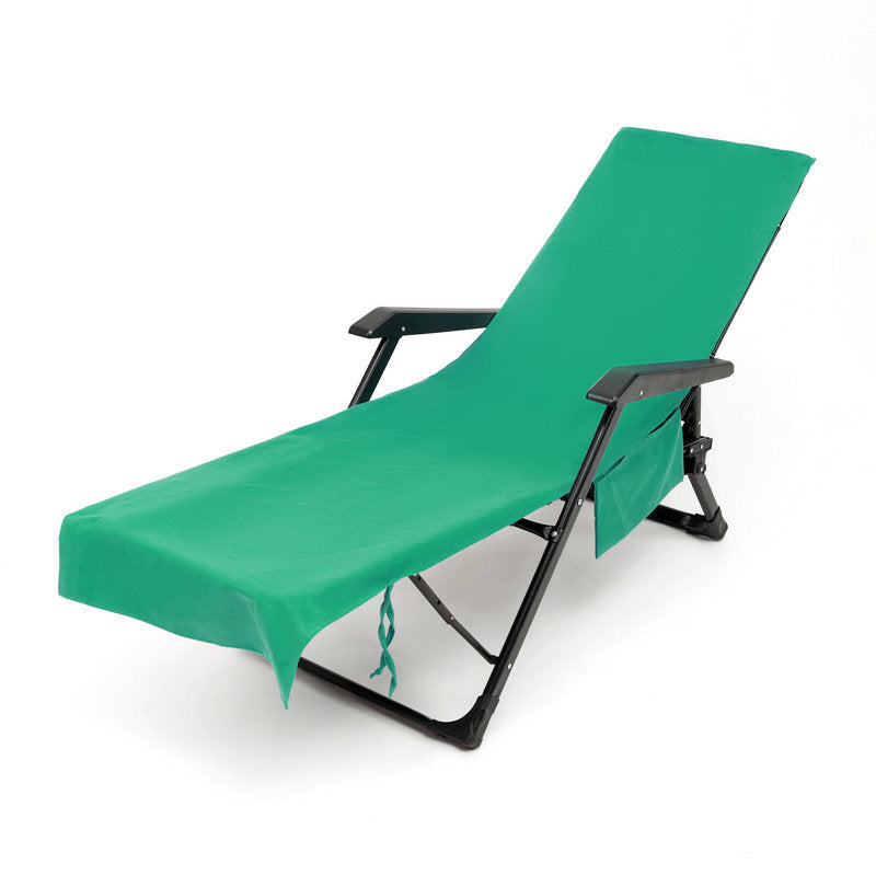 💎 50% OFF! 💎 Sun Lounger Towel with Pockets & Carry Bag – Quick-Dry, Ultra-Absorbent & Wind-Secure Fit 🏖️🧺