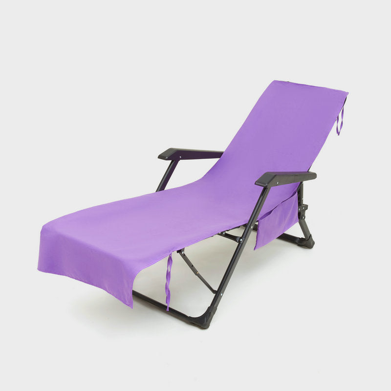 💎 50% OFF! 💎 Sun Lounger Towel with Pockets & Carry Bag – Quick-Dry, Ultra-Absorbent & Wind-Secure Fit 🏖️🧺