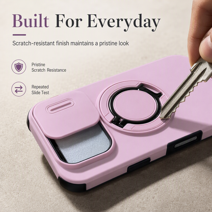 📱 50% OFF! ✨ Heavy-Duty Armor Shockproof Phone Case – Patented Sliding Camera Shield, Built-In Foldable Kickstand, Dual-Layer 10FT Drop Protection & Non-Slip Tire-Tread Grip – 6 Colors 🛡️