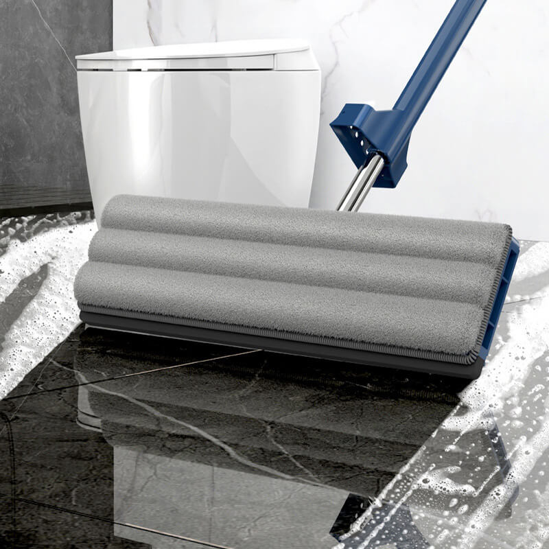 🧹 50% OFF + FREE BUCKET! 💦 2025 Ultra-Absorbent Flat Mop - Large 360° Swivel Head for Effortless Floor Cleaning, Limited Stock! 🏠🚀