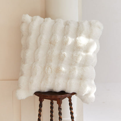 Luxury Double-Sided Rabbit Wool Blanket