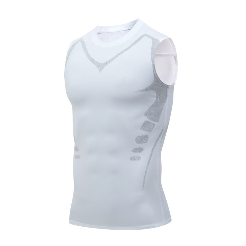 🔥 50% OFF NOW! 💪 Ionic Shaping Vest – Compression & Cooling – Body Contouring & Sleeveless – Invisible Under Clothes 🕶️