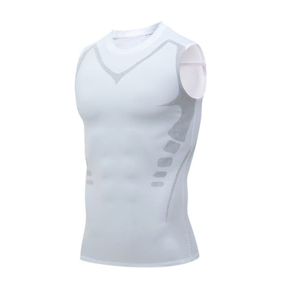 🔥 50% OFF NOW! 💪 Ionic Shaping Vest – Compression & Cooling – Body Contouring & Sleeveless – Invisible Under Clothes 🕶️