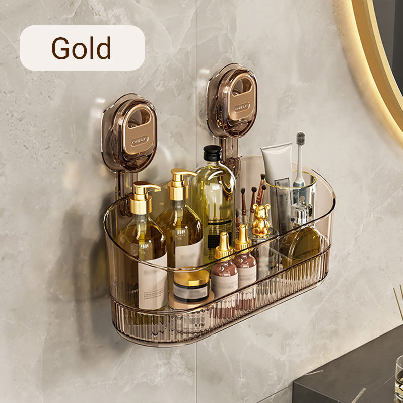 Suction Cup Storage Rack with Drain Hole