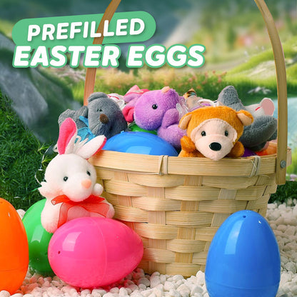 🎁Easter Hot Sale 50% OFF🎁Pre-filled Easter Eggs with Stuffed Animal Toys