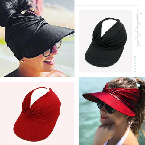 👒 50% OFF NOW! ☀️ Summer Solid Color Sun Hat – Soft Fabric, Wide Brim & Elastic Fit for Beach, Garden & Sunny Days 🏖️