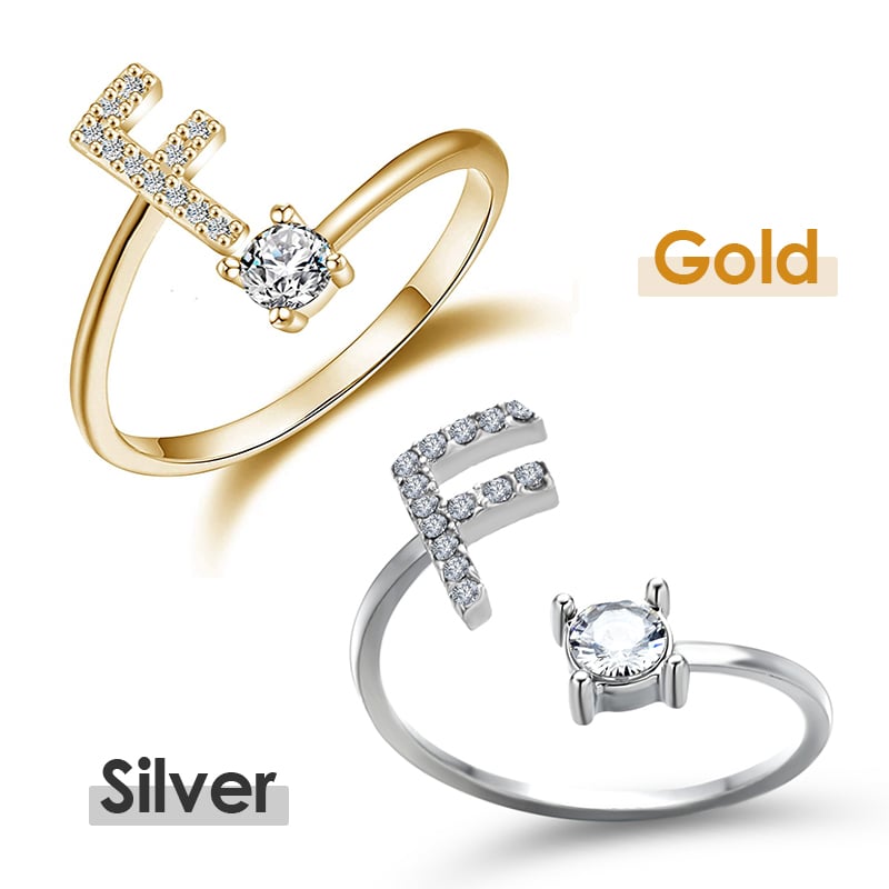 💍 50% OFF NOW! ❤️ Love Initial Ring – Personalized, adjustable & perfect as a meaningful gift for yourself or a loved one ✨