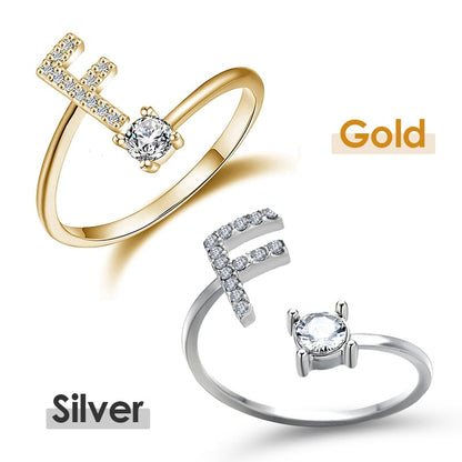 💍 50% OFF NOW! ❤️ Love Initial Ring – Personalized, adjustable & perfect as a meaningful gift for yourself or a loved one ✨