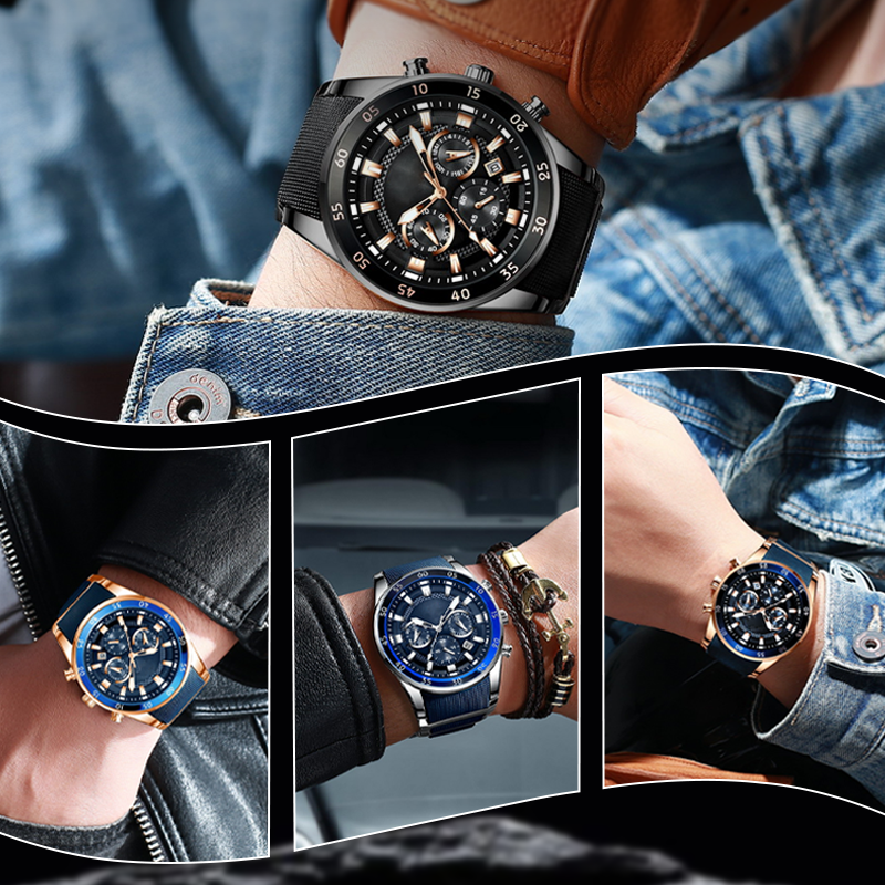 ⏳Limited-time 50% off⏰Men’s Waterproof Multifunctional Quartz Watch⌚