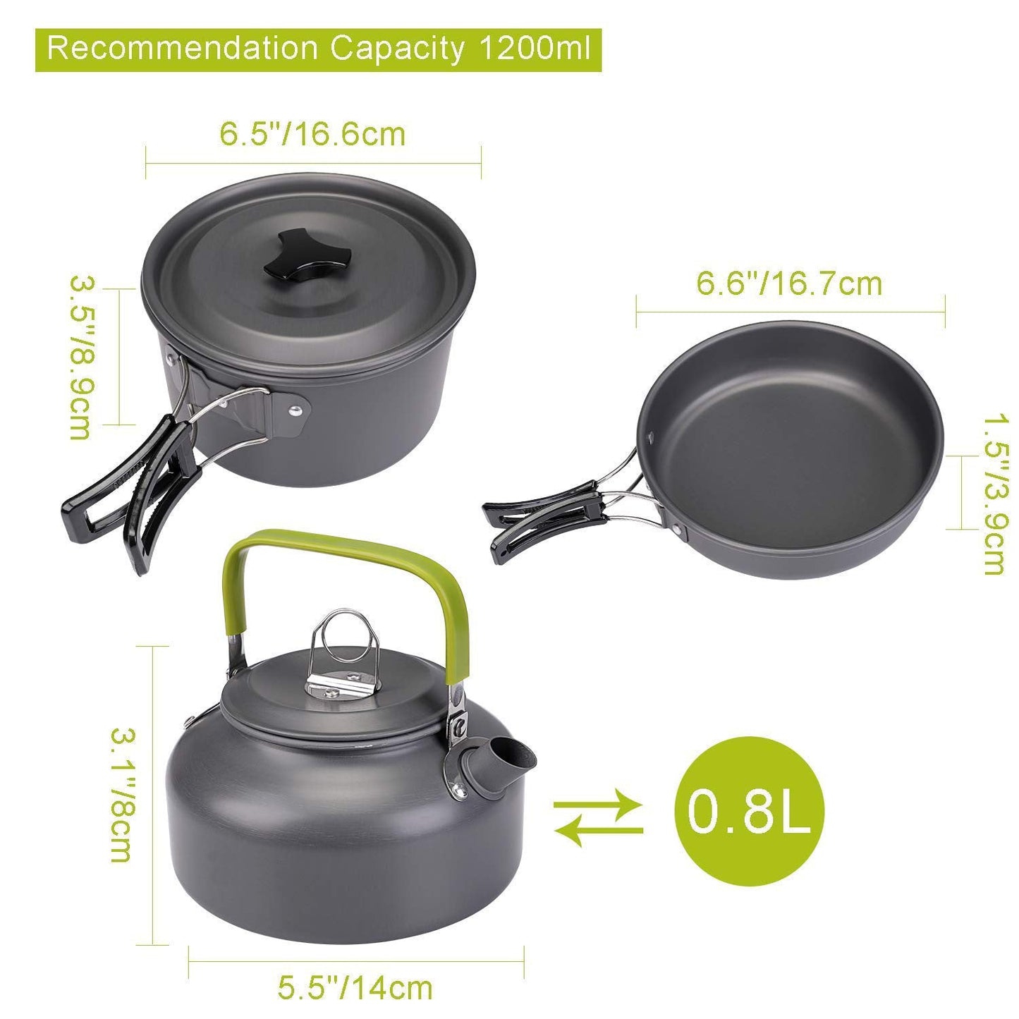 ⏰Camping Gas Burner – 5800W, Piezo Ignition, Windproof 🔥