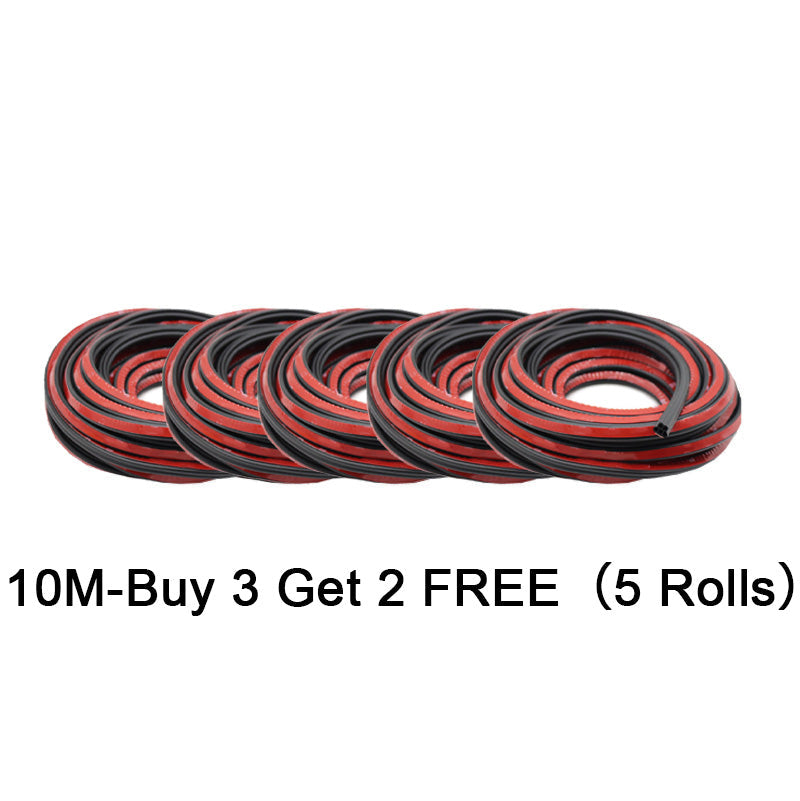 🚗 BUY 2 GET 1 FREE! 🔇 Car Noise Reduction Dust-Proof Rubber Seal Strip – Easy Installation, Effective Sealing & Durable Material 🛠️