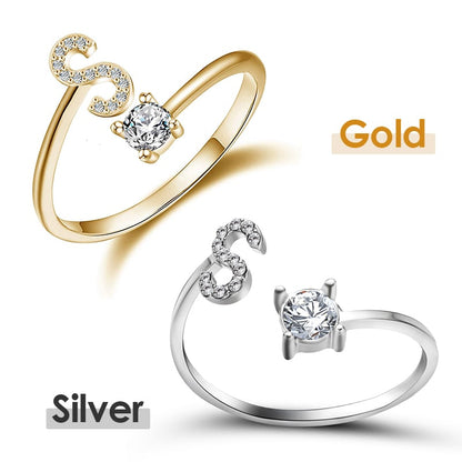 💍 50% OFF NOW! ❤️ Love Initial Ring – Personalized, adjustable & perfect as a meaningful gift for yourself or a loved one ✨
