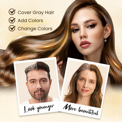 ❤️‍🔥Hot Sale 49% OFF✨Long Lasting Natural Hair Dye Shampoo