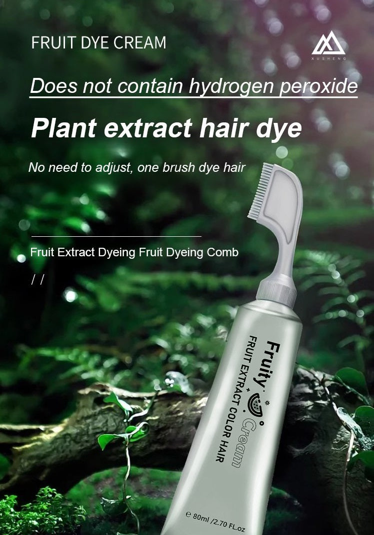 🔥Fruit Essence Hair Dyeing Comb