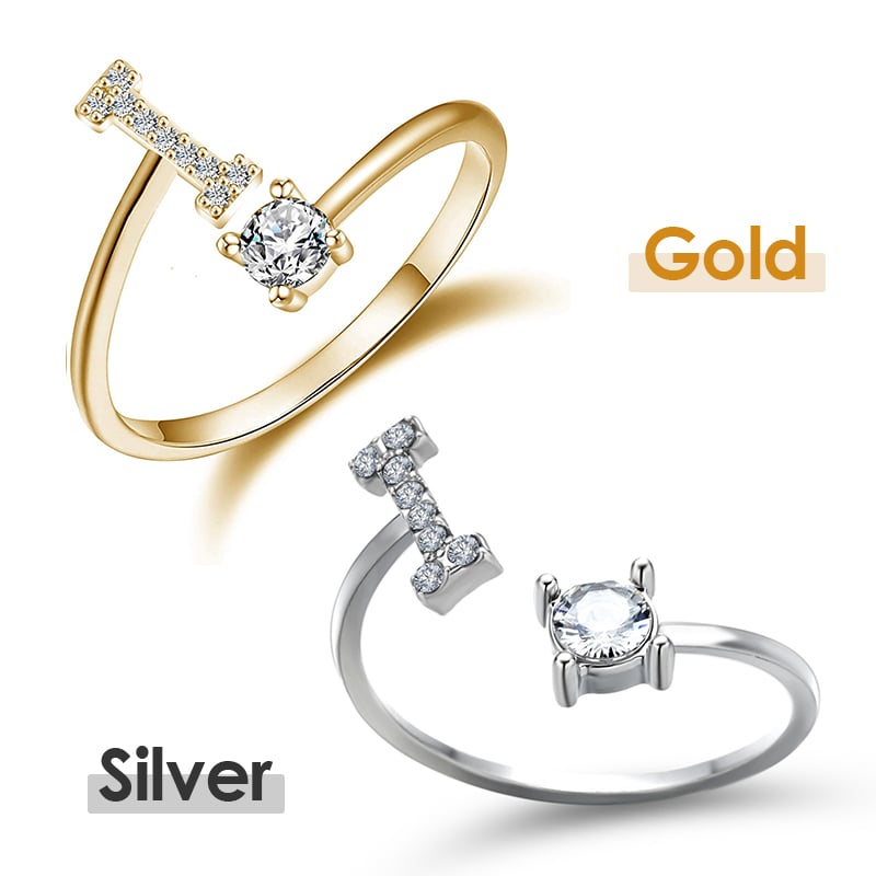 💍 50% OFF NOW! ❤️ Love Initial Ring – Personalized, adjustable & perfect as a meaningful gift for yourself or a loved one ✨