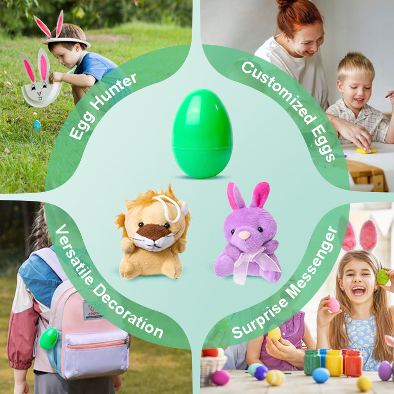 🎁Easter Hot Sale 50% OFF🎁Pre-filled Easter Eggs with Stuffed Animal Toys