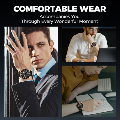 ⏳Limited-time 50% off⏰Men’s Waterproof Multifunctional Quartz Watch⌚