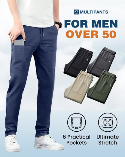 🔥 51% OFF! 🥰 MultiPants – High-Stretch, Multi-Pocket Durable Cargo Pants | Built for Movement & Everyday Utility 🎒