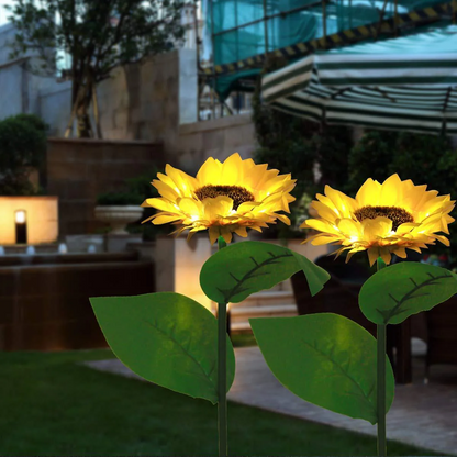 💐50% OFF ! Sunflower Solar Lights – Glowing Garden Decor 🌻🌙【Limited Offer】