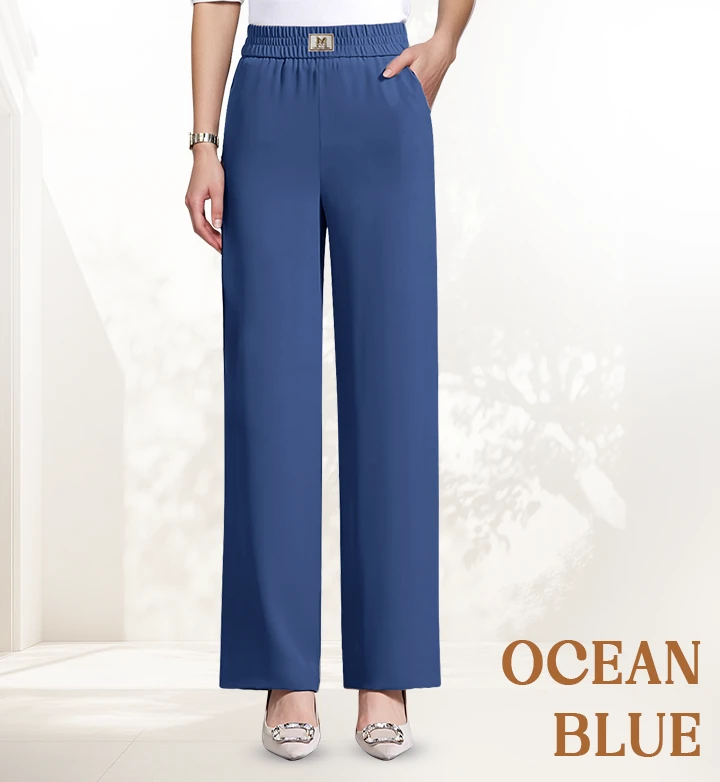👖 LIMITED-TIME 46% OFF! ✨ High Rise Pull-On Stretch Pants – Soft, Elastic Waist, Everyday Elegance 🌟