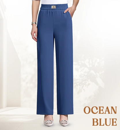 👖 LIMITED-TIME 46% OFF! ✨ High Rise Pull-On Stretch Pants – Soft, Elastic Waist, Everyday Elegance 🌟