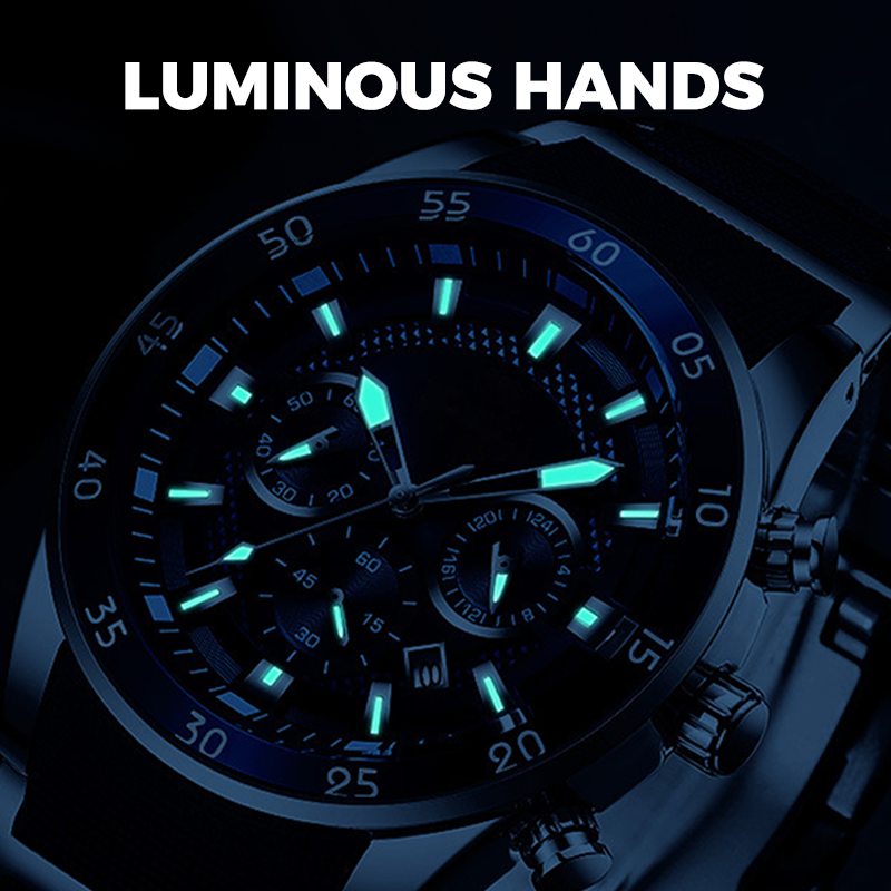 ⏳Limited-time 50% off⏰Men’s Waterproof Multifunctional Quartz Watch⌚