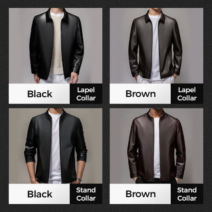 ⏳Limited-time 50% off⏰Men's Classic Leather Jacket🧥