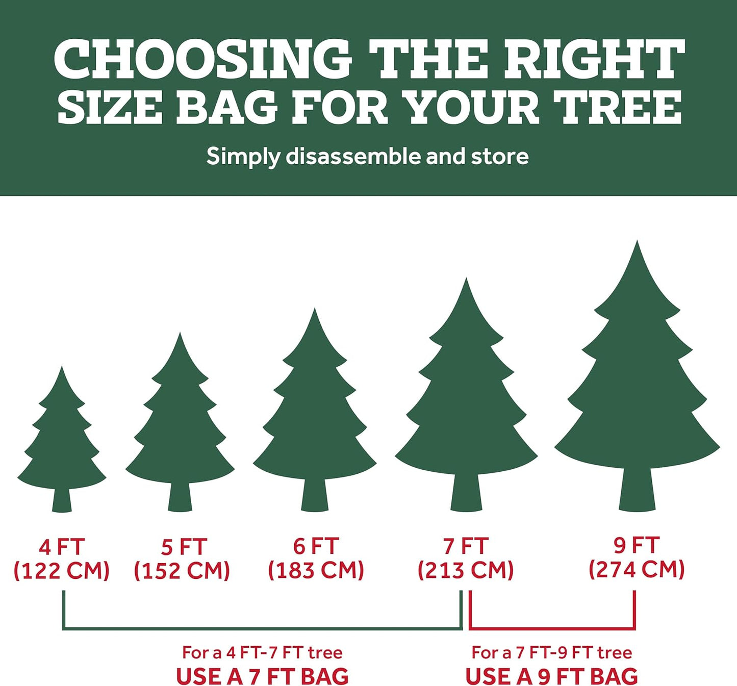 🔥New Year's Special Offer:50% OFF🎉Christmas Tree Durable Waterproof Storage Bag 🎄