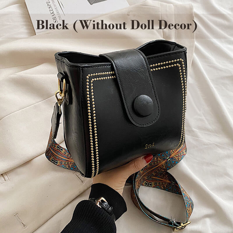 👜Vintage Fashion Bag with Adjustable Wider Shoulder Strap