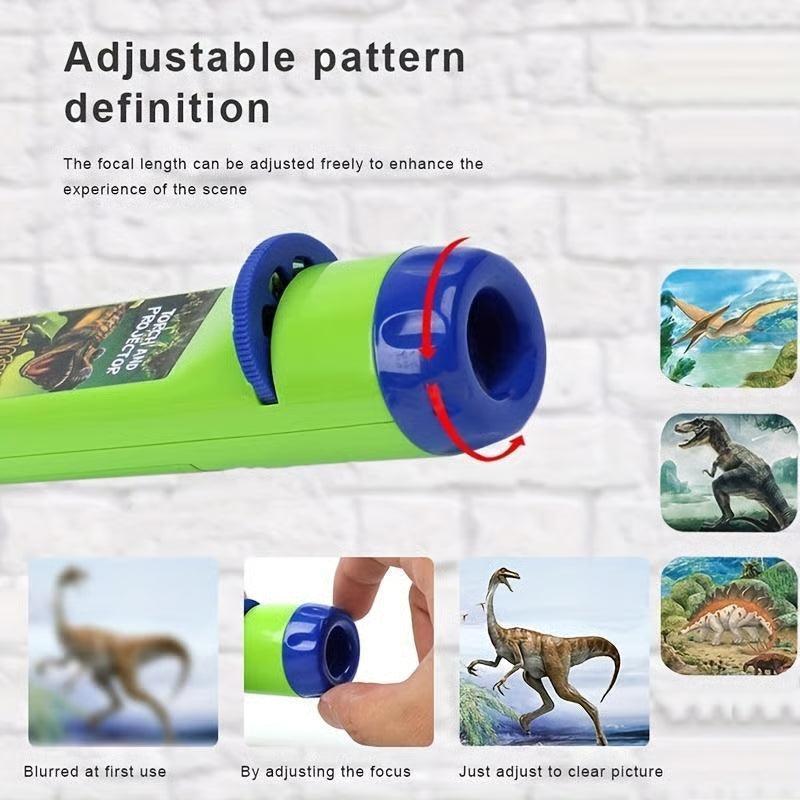 🎁LAST DAY 40% OFF🦖Educational Projection Toy with Themed Slides
