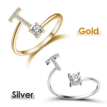 💍 50% OFF NOW! ❤️ Love Initial Ring – Personalized, adjustable & perfect as a meaningful gift for yourself or a loved one ✨