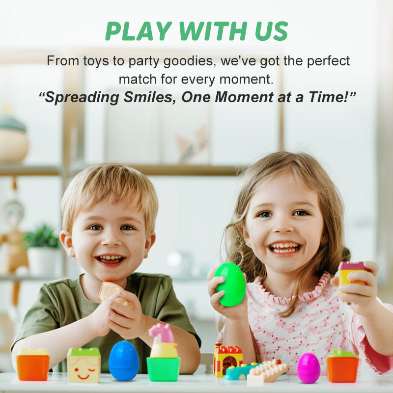 🎁Easter Hot Sale 50% OFF🎁Pre-filled Easter Eggs with Stuffed Animal Toys