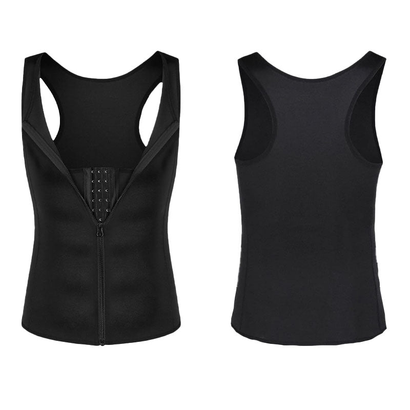 ⏳Time-Limited Special⏰Men's Zip-Up Waist Trainer Vest