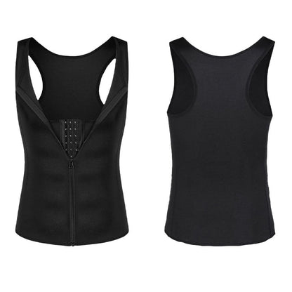 ⏳Time-Limited Special⏰Men's Zip-Up Waist Trainer Vest