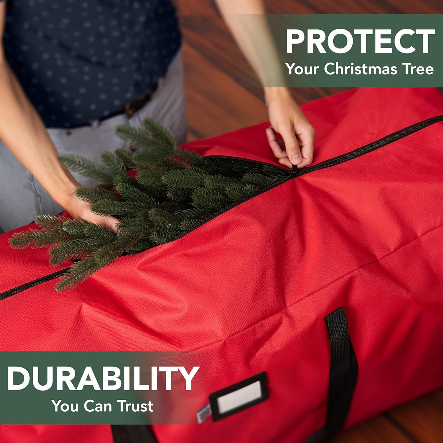 🔥New Year's Special Offer:50% OFF🎉Christmas Tree Durable Waterproof Storage Bag 🎄