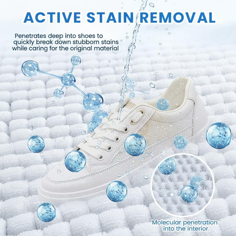 ⏳Buy 2 Get 1 Free🧼No-Wash Shoe & Leather Cleaner Cream - Stain Remover with Sponge